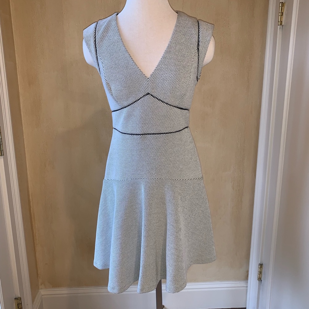NWT Rebecca Taylor Jacquard Dot Dress